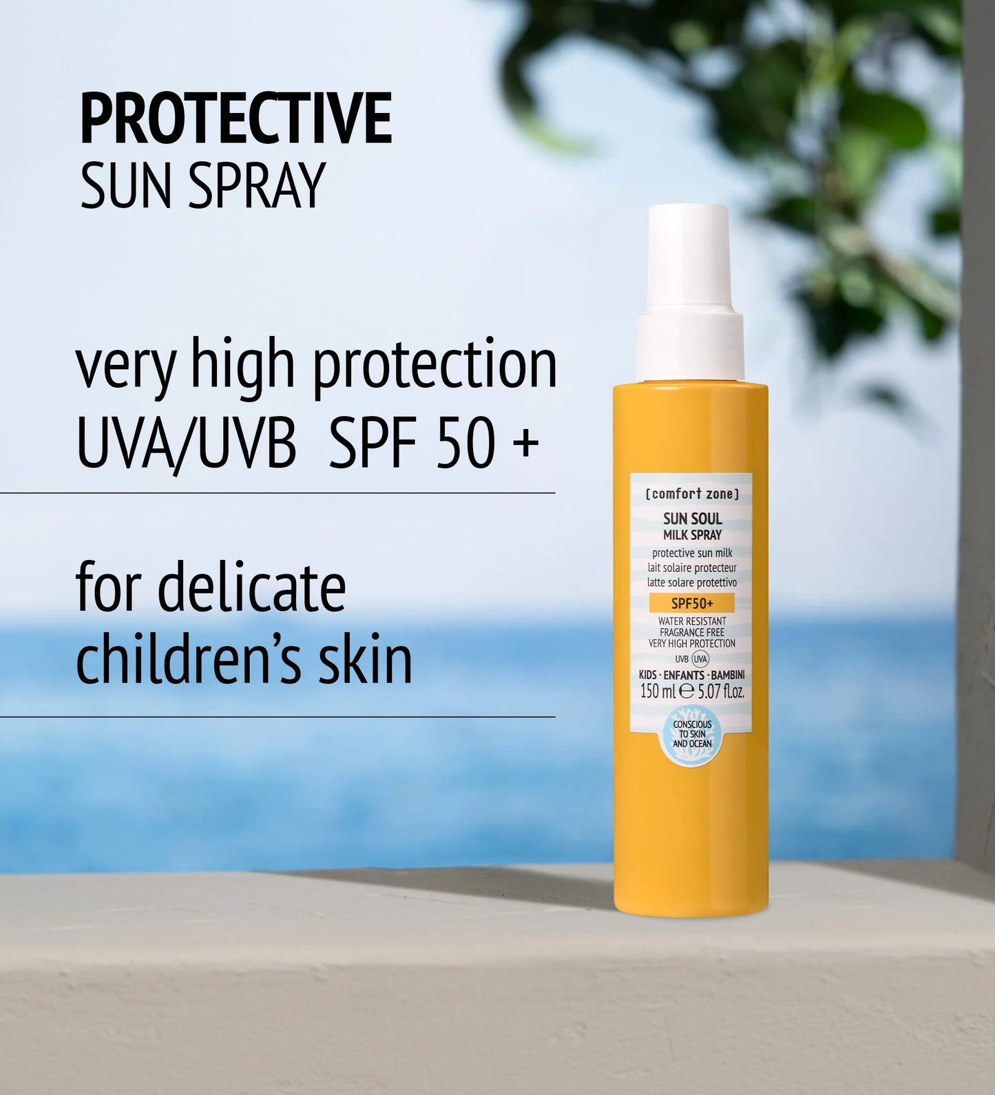 Body Sunscreen Milk Spray SPF50 SUN SOUL